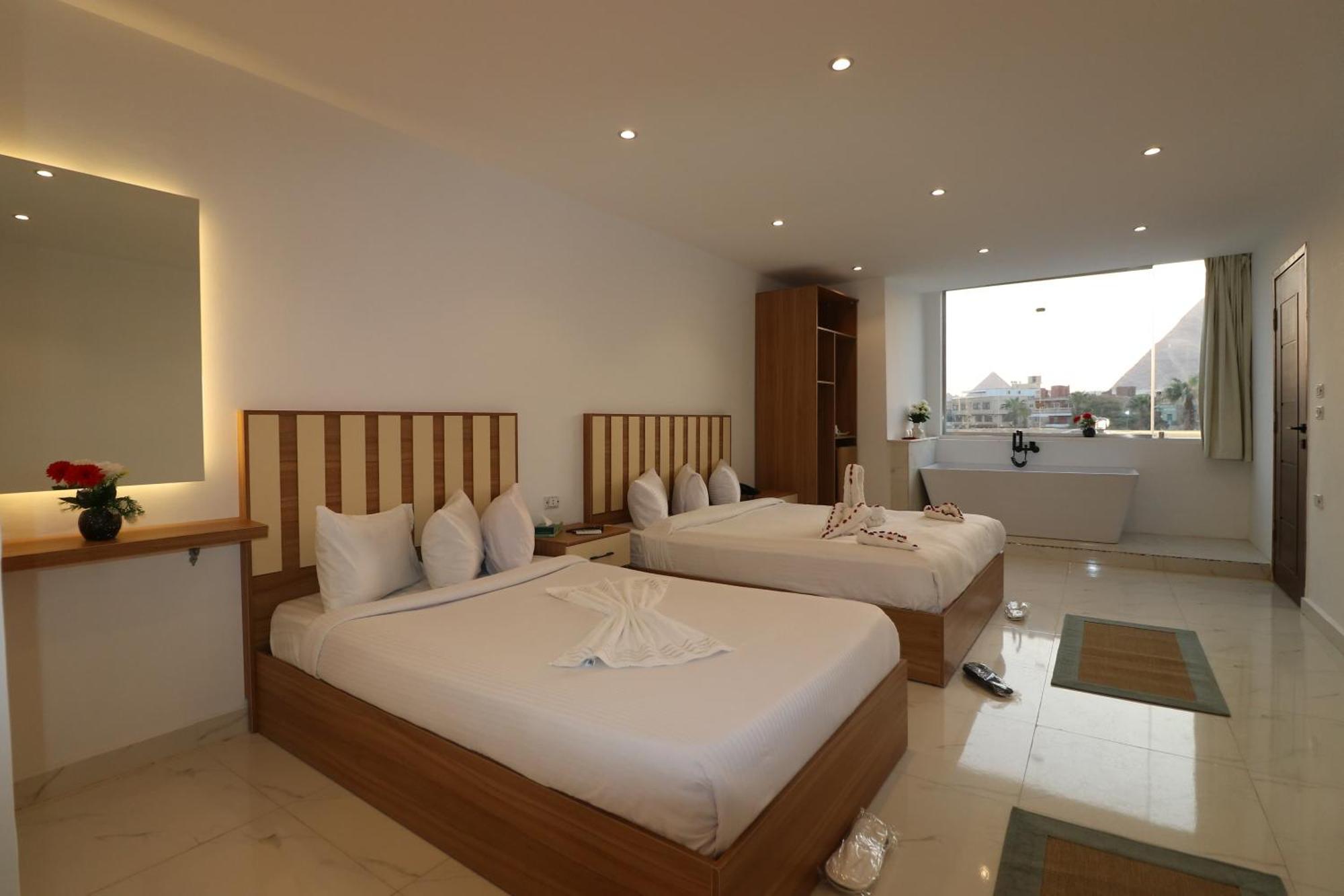 West Pyramids Hotel Kafret el-Gabal エクステリア 写真