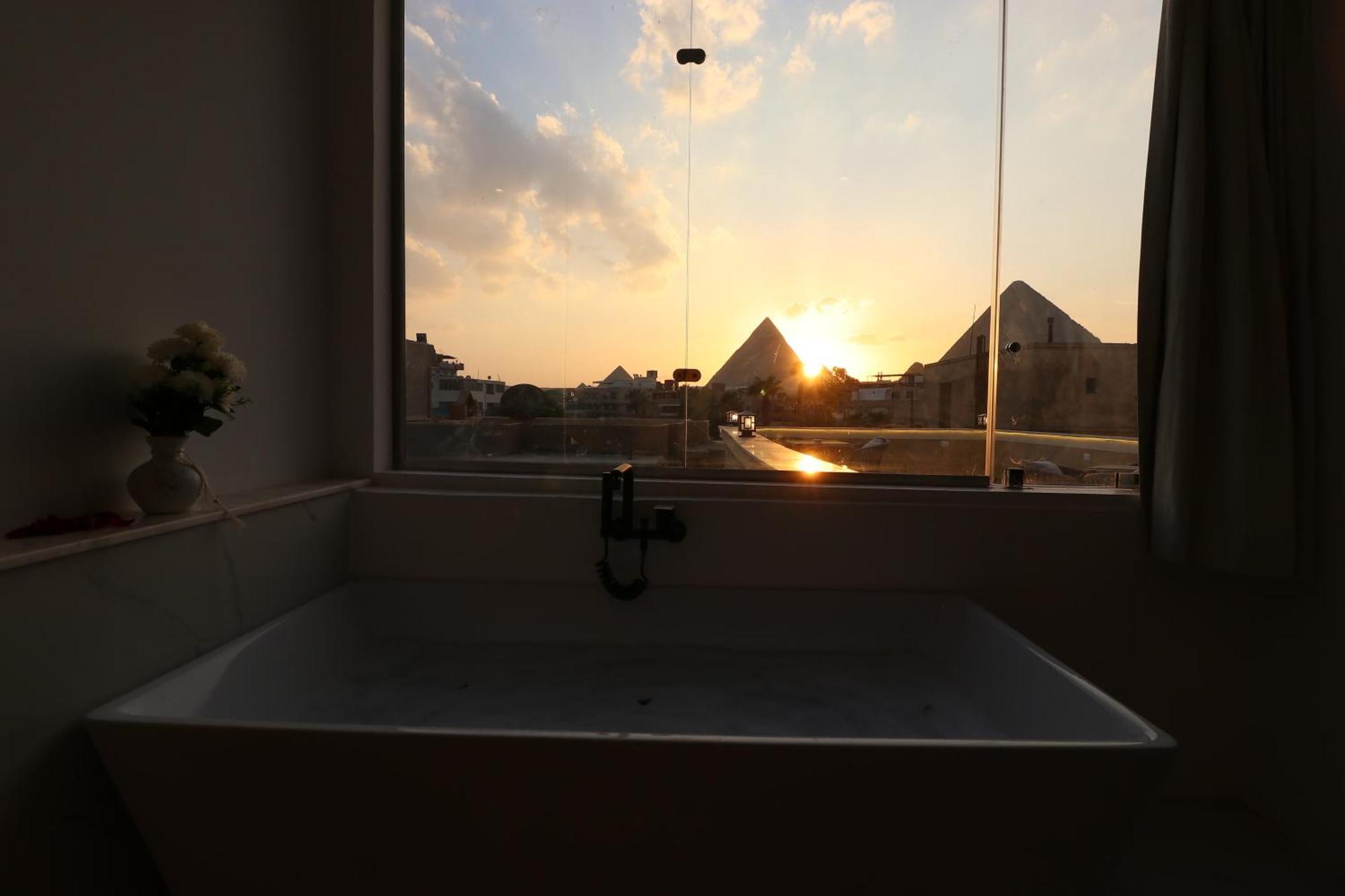 West Pyramids Hotel Kafret el-Gabal エクステリア 写真